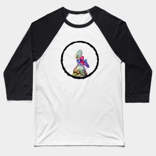 Girl Riding Horse Baseball T-Shirt